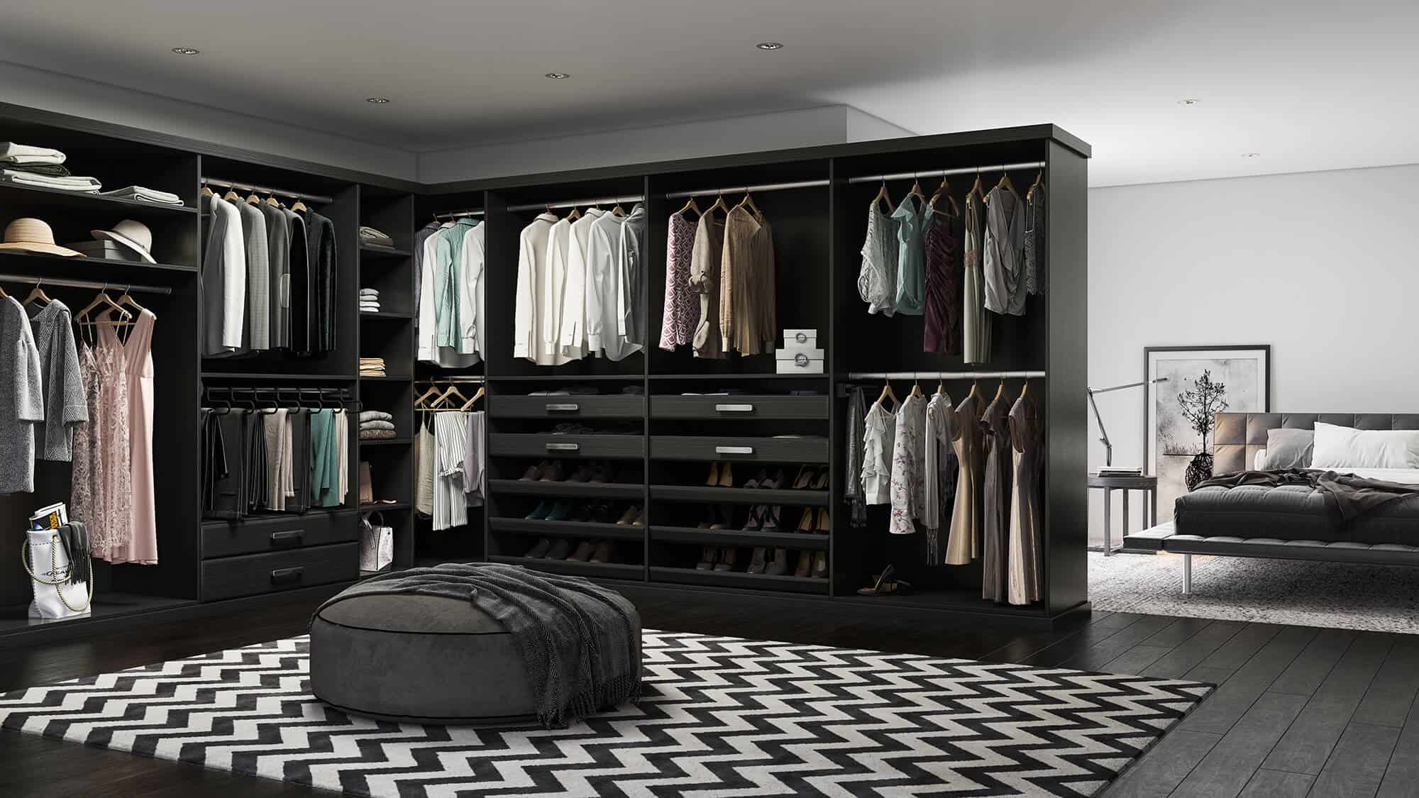 BRIO COLLECTION Closet By Design custom closets - Brio collection