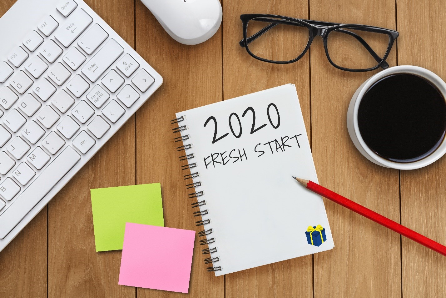 A list of New Year's resolutions.