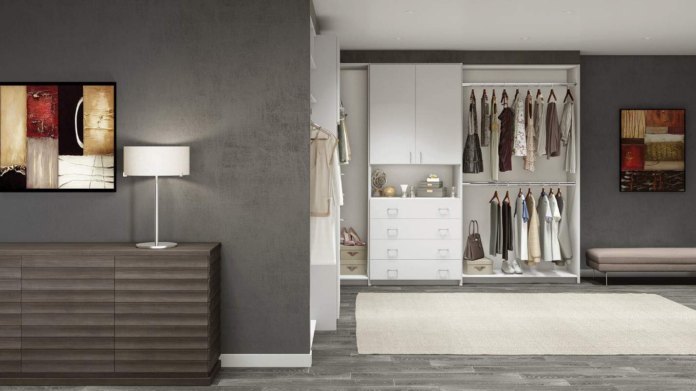 A stylish and Instagram-worthy closet.