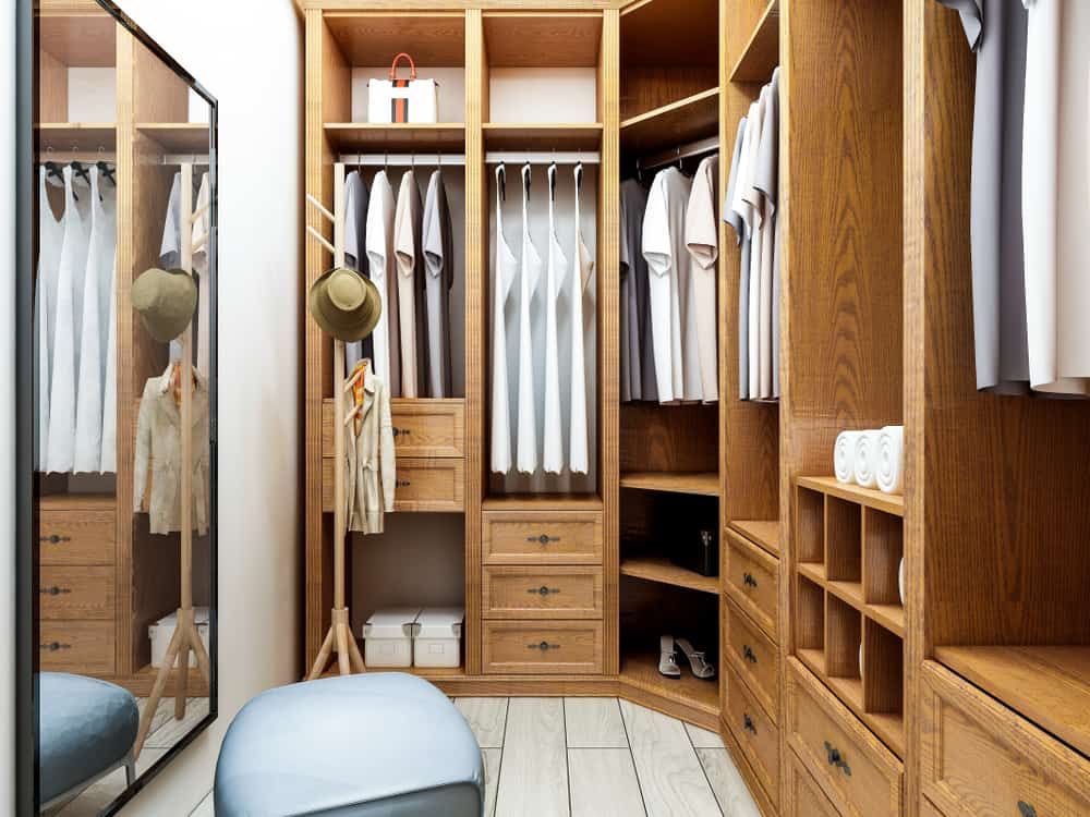 custom walk-in closet